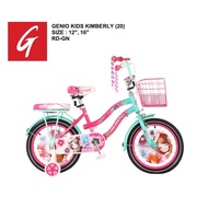 Genio Kimberly 16 inch girls' bicycle By united bike - Genio kimberly 16 girls' basket bicycle