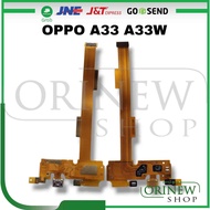 Pcb Board Usb Connector Cas Opp0 A33 A33w Connector Charger Board Mic Original