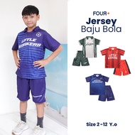 Fourpluskids ZIDANE Boys' Football Jersey Set