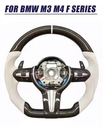 Carbon Fiber Sport Steering Wheel for BMW F01 F02 F06 F10 F20 F22 F30 F40 F82 F90 E70 E82 E89 E90 E9