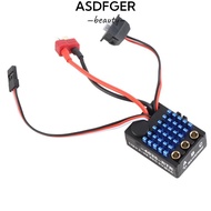 ASDFGER Sensorless Motor ESC, 5V/2A BEC Short Wire Brushless ESC, Durable 35A Waterproof Remote Cont