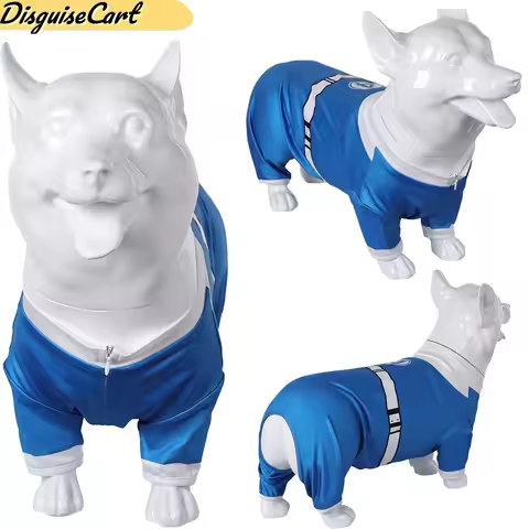 Invisible Woman Pet Dog Cosplay Clothing Costume Fantastic Cos Four Sue Storm Dogs Disguise Set Hall