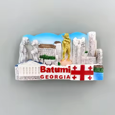 Georgia, capital city, Tbilisi, Batumi city, Kakhki, tourist memorial, painted decoration, handicraf