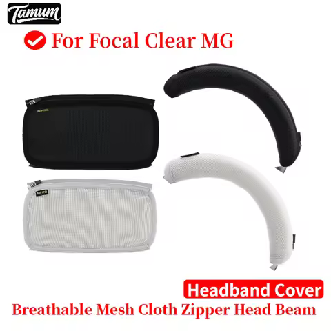 Comfortable Headband Cushion Replacement For Focal Clear MG Headphones Head Beam Sleeve Cover
