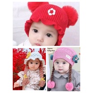 AYUMIE BABY SUPPLIES knitted baby beanie baby girl hat cute baby girl beanie