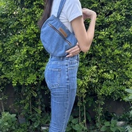 [Denim Life Series] BSCO Shopping Bag Homemade Denim Crossbody Convenient Handbag