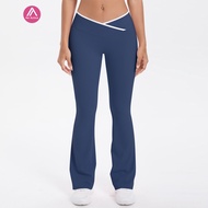 AirActive Yoga Sports Pants Flared Pants Cross Waist High Waist Hip-lifting Moisture-wicking