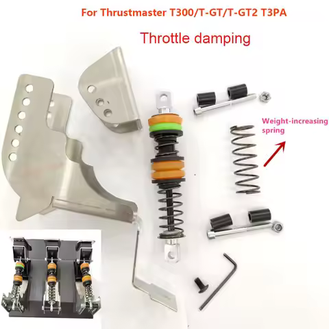 Pedal Damper Mod For Thrustmaster T300/T-GT/T-GT2 T3PA Throttle Clutch Brake Modification Improvemen