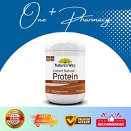 NATURE'S WAY INSTANT NATURAL PROTEIN POWDER CHOCOLATE 375G