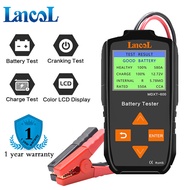 Lancol MDXT600เครื่องทดสอบแบตเตอรี่รถยนต์12โวลต์,พร้อมจอ LCD เครื่องวิเคราะห์ระบบแบตเตอรี่40-2000 CC