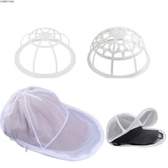 CHERRY3WK 1/2Pcs Washer Hat Bag, Polyester Dishwasher Baseball Cap Washing Cage, Soft Protector Hold