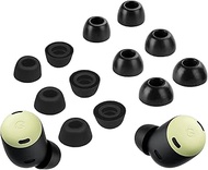 A-Focus [6 Pairs] Pixel Buds Pro 【 Memory Foam & Silicone 】 Ear Tips, Soft Replacement Comfortable E