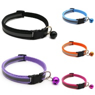 Cat Necklace Bell Cat Necklace/ Plain Adjustable Bell Cat Necklace/ Pet Necklace/