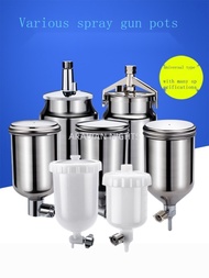 West American W-71/77/101 Spray Gun Accessories Aluminum Alloy Lower Pot 600CC Paint Spray Can Lower