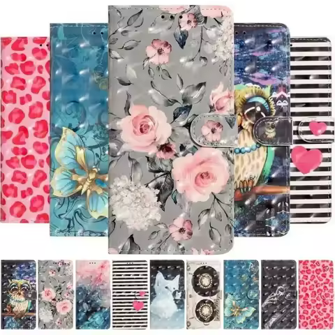 Cute Owl Cat Print Case For Motorola Moto E13 E20 E40 G04 G04S G05 G14 G15 G24 G34 G35 G56 G66J G66Y