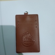 xux. name tag id card holder custom logo emboss