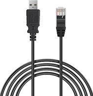 USB to RJ50 10P10C Cable,USB to RJ50 Control Cable for APC UPS 940-0127B 940-0127C 940-0127E AP9827 USB Serial Cable (6FT/1.8M) (RJ50)