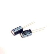 100pcs 10uF 400V 10MFD 400Volt 105C Aluminum Electrolytic Capacitor 8×12mm