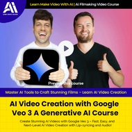 Video Course - AI Video Creation with Google Veo 3 A Generative AI Course |  Ai Make Video | Make Vi