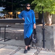 Nuna Tunik by hagia | Tunik Midi Dress Kucir