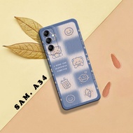 HP Phone Case - Samsung A34 - Phone Case - Samsung A34 - External_acc - Cute Motif Case - Aesthetic 