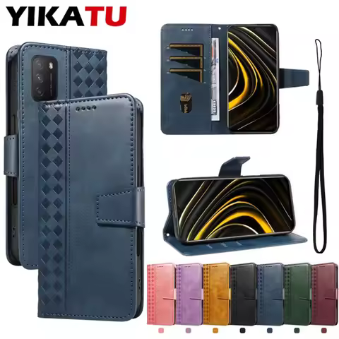 Wallet Leather Case For POCO X6 X7 F7 Ultra F5 F6 X4 GT C65 C71 C75 X3 M3 M6 M7 Pro Cover for Xiaomi