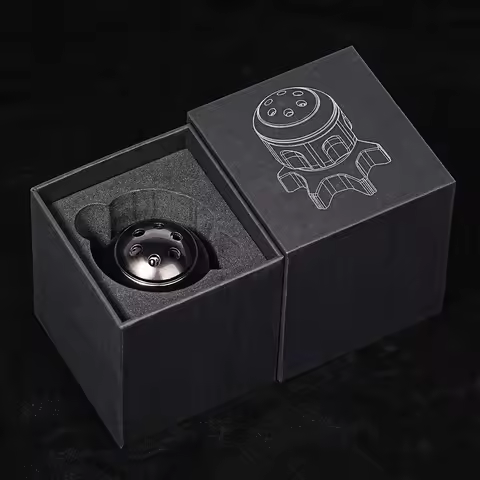 7Pcs DND Dice Black Metal Rocket Shaped Set D&D Board Game Dungeons Dragons TRPG Polyhedral Digital 