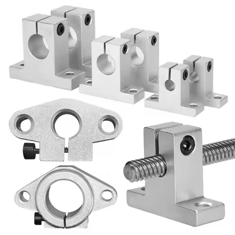 SK8 SK10 SK12 SK16 SK20 SHF8 SHF10 SHF12 SHF16 Linear Bearing Rail Shaft Support XYZ Table Rod Holde