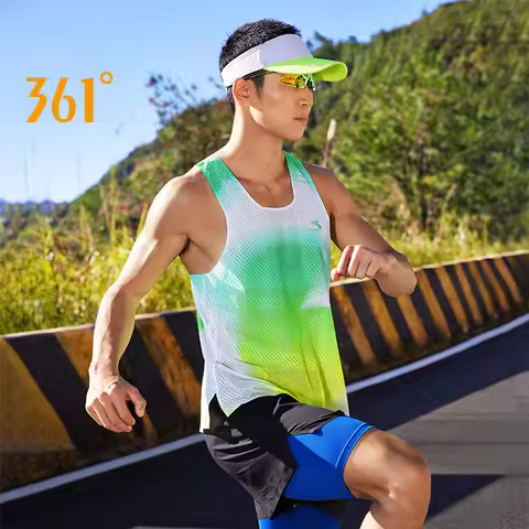 361 Degrees Furious LIGHT Men's Sport Vest Summer Marathon Running Quick-drying Fitness Breathable T