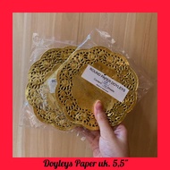 Doyleys Paper Gold Gold Lace Paper/