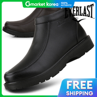 Everlast Fur-Lined Mens Boots Mens Winter Boots Fur Boots Warm Shoes Zipper Boots Crampons