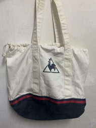 Le Coq Sportif 帆布手提袋 法國公雞牌 tote bag