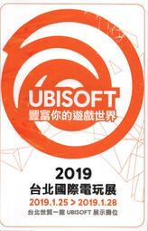 煥賣玩意＃【DM】2019 台北國際電玩展 UBISOFT 優碧遊戲介紹 DM (全境封鎖2長條型小海報)