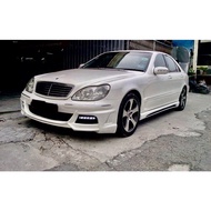 Mercedes Benz w220 S class Wald black bison V2 bodykit body kit front side rear bumper fender skirt 