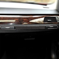{Uu film pasting}คาร์บอนไฟเบอร์ที่ปิดแผงที่จับถ้วยน้ำนักบินร่วมควบคุมอัตโนมัติศูนย์รถยนต์สำหรับ E92 E90 BMW E93อุปกรณ์ตกแต่งภายในรถยนต์