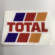 TOTAL Sticker Engine Oil