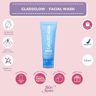 GLAD2GLOW TREMELLA VITA B5 SENSITIVE CALMING GEL CLEANSER | G2G facial wash soap