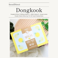Dongkook Elina C Vitamin C 2000mg + Vitamin D 400IU Sticks 3g Daily Lemon Powder Supplement High-Str