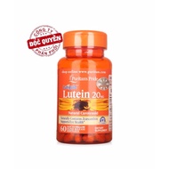 Viên uống bổ sung lutein giúp sáng mắt cải thiện thị lực Puritans Pride Lutigold Lutein 20mg 60 viên