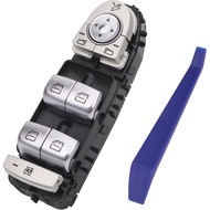Obaee Master Power Window Switch Front Driver Side Compatible with Mercedes-Benz C300, C350e, C43 AM