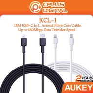 Aukey USB-C to L Cable - CB-KCL1 Circlet CL Aramid Fiber Core Type C PD Cable 1.0M / 1.8M