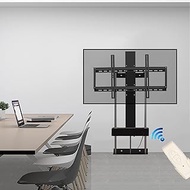 TV bracket Motorised Stand - LCD TV Floor Stand, Auto Lifting Tv Wall Mount With Remote Control, For