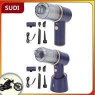 Sudi Car Air Duster 120W 8000Pa Mini Cordless Vacuum Cleaner Home Office Handheld Cleaning DC7.4V