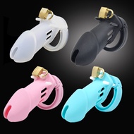 Prisoner genuine men's silicone chastity lock cb6000 chaste adult sex toys A235