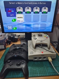 無線藍芽SEGA Dreamcast 已改220v世嘉 遊戲機已加裝藍芽模組支援ps3 ps4 ps5 pro wii wiiu pro switch pro xbox one s/x series 