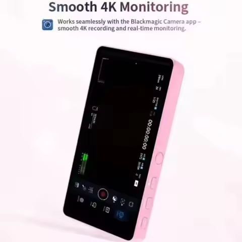 Shimbol CP5 Lite II 5 inch Touchscreen Monitor for Selfie Vlog Magnetic Wireless Rear Camera Phone M