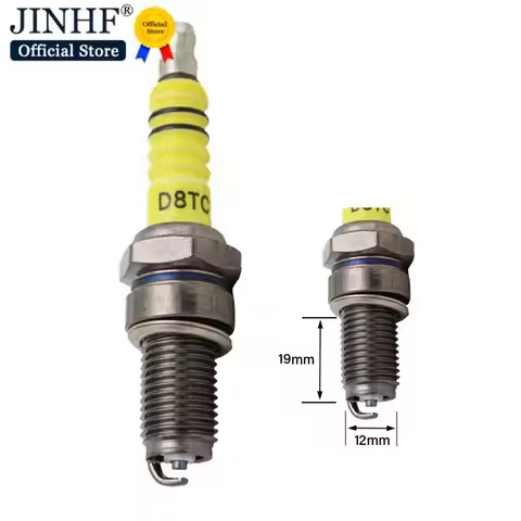 New Motocycle A7TC/D8TC Spark Plug for Dirt Bike Moped GY6125CC Scooter Modification
