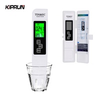 KIPRUN Digital Water Quality Tester，Portable 3 In1 TDS/Temp/EC Meter Tester 0-9990ppm ​Water Purity 