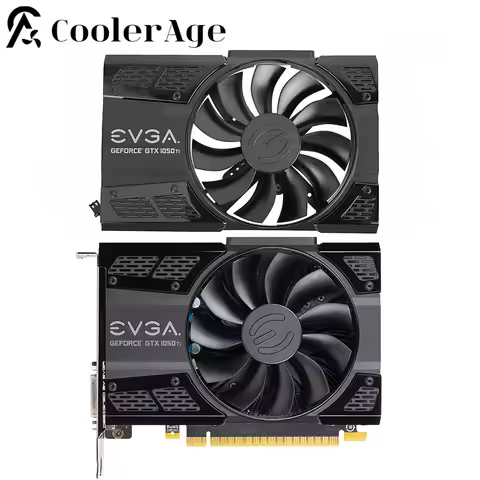 Video Card Fan For EVGA GTX 1050 Ti 85MM PLA09215S12L 2Pin GTX1050Ti 12V 0.20A Graphics Card Cooling