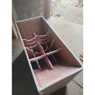 Miniature box F1 6 inch STEAM single and double 9 mm plywood material, solid and smooth